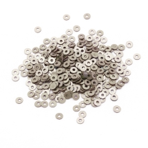 Пайетки, Круглые, Перламутровые, Цвет: Коричнево-бежевый, Размер: 3мм, около 4000шт/10г, (УТ100024336)