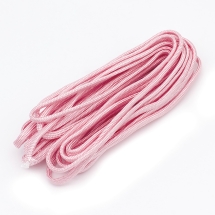 Шнур Паракорд Полиэстер и Спандекс 7-ми Жильный, Розовый, 4-5мм, (УТ100024355)