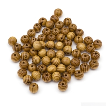 Бусины Деревянные Круглые Неокрашенные, 14мм, Отверстие 4мм, около 60шт/50г, (УТ100024965)