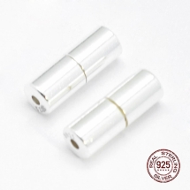 Серебро 925 Застежка Винтовая Колонка, 11х4мм, (УТ100025125)