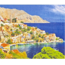 Алмазная Мозаика по номерам "Монтенегро", Основа на Раме, Стразы, Размер: 40х50см, (УТ100025966