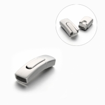 Застібка Байонет Прямокутна, Нержавіюча Сталь, Матова Поверхня, Розмір: 43.5х14х9мм, Отвір 11х5мм, (УТ100026044)