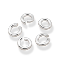 Серебро 925 Колечки Соединительные Одинарные Открытые, 4х1мм,  (УТ100026098)