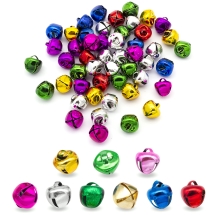 Набор Подвески Шармы Железные Колокольчики, Микс, 10мм, 50шт/упак, (УТ100026153)