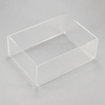 Лоток для Бусин и Фурнитуры, Акрил, Прозрачный, Размер: 9.5х7х3.5 см, (УТ000002005)