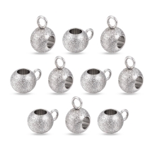 Бейл, Нержавеющая Сталь, Рондель, Ионное Покрытие (IP), 9х6х4.5мм, Отверстие 2мм, Диаметр 3мм, (УТ100026961)