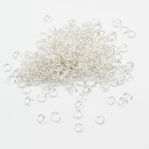 Колечки Одинарные Открытые, Железо, Цвет: Серебро, Размер: 7x0.9мм, Внутренний Диаметр 5.2мм, около 335шт/50г, (УТ100026998)