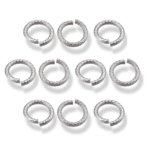 Колечки Одинарные Открытые Нержавеющая Сталь, 12х2мм, Внутренний Диаметр 8мм, (УТ100027054)