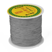 Шнур Нейлоновый Плетеный, Темно-серый, 0.8мм, 90м/катушка, (УТ100027479)