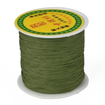 Шнур Нейлоновый Плетеный, Цвет: Оливковый, Размер: Диаметр 0.5мм, 135м/катушка, (УТ100027492)