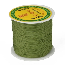 Шнур Нейлоновый Плетеный, Оливковый, 0.8мм, 90м/катушка (УТ100027493)