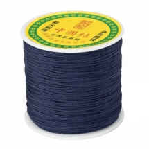 Шнур Нейлоновый Плетеный, Цвет: Берлинская Лазурь, Размер: Диаметр 0.8мм, 90м/катушка, (УТ100027500)