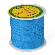 Шнур Нейлоновый Плетеный, Голубой, 0.8мм, 90м/катушка, (УТ100027501)