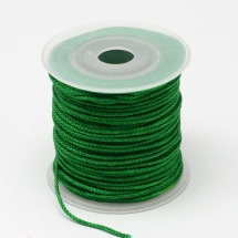 Шнур Нейлоновый Плетеный, Цвет: Зеленый, Размер: Диаметр 2мм, 23м/катушка, (УТ100027551)