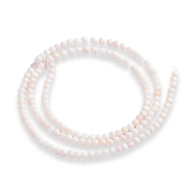 Бусины Натуральная Розовая Ракушка, Размер: 2.5-3мм, отв 0.5мм, около 150шт/38см/нить, (УТ100027808)