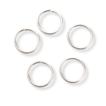 Серебро 925 Колечки Соединительные Одинарные Открытые, 7х0.7мм, (УТ100028059)