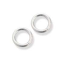 Серебро 925 Колечки Одинарные Неразъемные, 6х0.9мм, (УТ100028062)