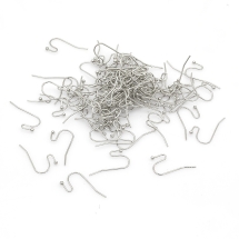 Швензы Крючок, Железо, Цвет: Платина, Размер: 19x13мм, Пин 0.8мм, (УТ100028189)