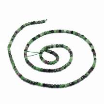 Бусины Натуральный Анионит, На нитях, Кубики, 2х2х2мм, Оверстие 0.6мм, около 165шт/37см/нить, (УТ100028965)