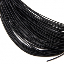 Канитель Жорстка, Колір: Чорний, Діаметр 1мм, близько 25м/100г, (УТ100029034)