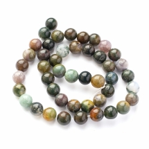 Бусины Натуральный Ларвикит/Черный Лабрадорит Круглые, 4мм, Отверстие 0.8мм, около 87шт/38см/нить, (УТ100022671)