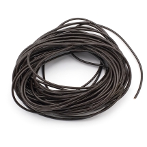 Шнур Натуральная Кожа, Окрашенный Цвет: Коричневый, Размер: 3м, около 10м/связка, (УТ100029241)