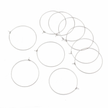 Швензи-Кільця, Медична Сталь, 45х40х0.7мм, (УТ100029374)