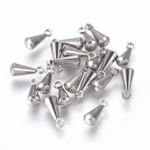 Підвіска Обважнювач для Ланцюжків, Намиста і Намист, Нержавіюча Сталь, 9.8х4мм, Отвір 1.6мм, (УТ100029697)