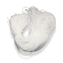 Шнур Паракорд Поліестер та Спандекс 16-ти шаровий, Білий, 2мм, близько 100м/зв'язка, (УТ100030229)