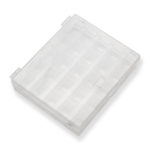 Контейнер для Шпульок, Пластик, 25 Отсеков, Цвет: Бесцветный, Прямоугольный, Размер: 9.8х12х2.1см, (УТ100030387)