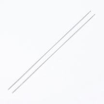 Игла для Бисера с Крючком, Железо, Платина, 18х0.04см, (УТ100030406)