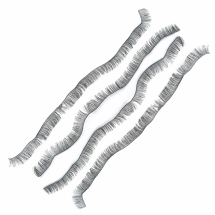 Вії для Ляльок Іграшок, Фібра, Колір: Чорний, 195х8мм, (УТ100030411)