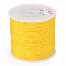 Шнур Нейлоновый, Плетеный, Золототй, 0.8мм, 90м/ктушка, (УТ100030500)