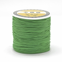 Шнур Поліестер, Темно-Зелений, 1мм, 120-130м/котушка, (УТ100030538)