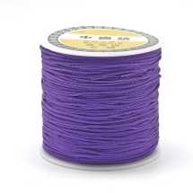 Шнур Поліестер, Синьо-Фіолетовий, 1мм, 120-130м/котушка, (УТ100030541)