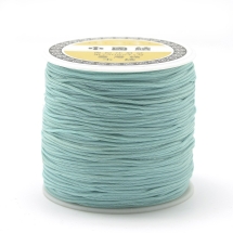 Шнур Поліестер, Світло-Бірюзовий, 1мм, 120-130м/котушка, (УТ100030543)