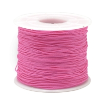 Шнур Полиэстер для Рукоделия, Светло-Коралловый, 0.5-0.6мм, 120-130м/катушка, (УТ100030556)