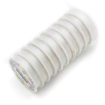 Силиконовая Нить Эластичная 0.6мм/15м, Резинка, Бесцветная, 10катушек/набор, (УТ100030447)