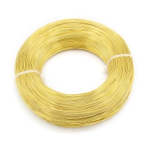 Алюминиевая Проволока 1мм/200м, Золото, 1мм, около 200м/катушка, (УТ100030678)