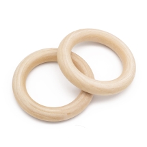 Коннектор Кольцо Дерево, Цвет: Бежевый, Размер: 86-88х15мм, Отв-тие 58.5мм, (УТ100030822)