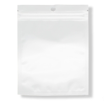 ЗИП Пакет Белый/Прозрачный с Подвесом, Замок ZIP Lock, 15х10см, Внутренний Размер 12х9см, (УТ100031000)