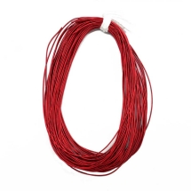 Канітель Жорстка, Червоний, Діаметр 1мм, відрізки не менше 20см, близько 25м / 100г, (УТ100031200)