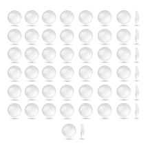 Кабошоны Стеклянные Прозрачные, Бесцветные, Размер: 20х6мм, (УТ100031302)