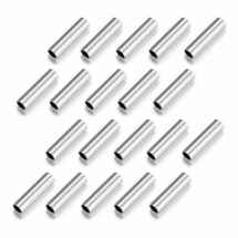 Намистини Трубочки, Нержавіюча Сталь, 10х2.5мм, Отвір 2мм, (УТ100031360)