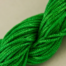 Шнур Нейлоновий, Колір: Зелений, Розмір: Діаметр 1мм, близько 24м/зв'язка, (УТ000004544)